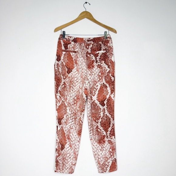 NBD x Naven Anne Pants in Red Snake – Size Medium – Sold at Revolve - Picture 3 of 8
